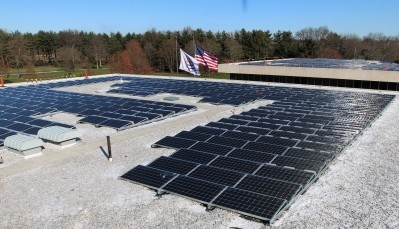 PepsiCo's solar panels at its Purchase, N.Y. headquarters.