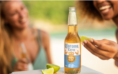 CoronaCero was launched in 10 European countries last year. Pic: AB InBev.