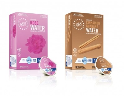 The partnership will convert Juice Press's rose water and cinnamon guarana into capsule form to make custom single-serve beverages on Lavit's water cooler systems.
