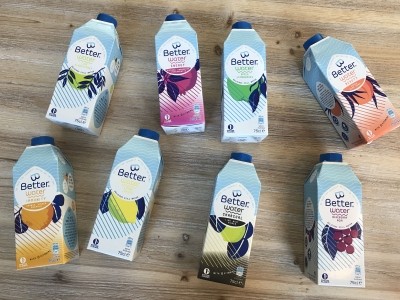 B-Better launches water range in SIG combidome cartons