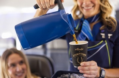 Alaska Airlines partners with Stumptown Coffee for in-flight service and select airport lounges
