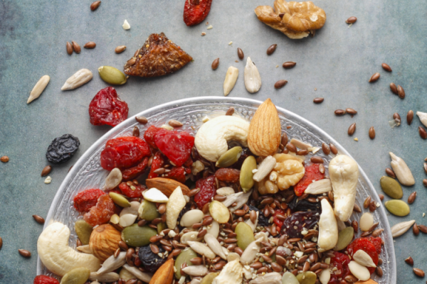 GettyImages-ajaykampani nuts seeds healthy snacks