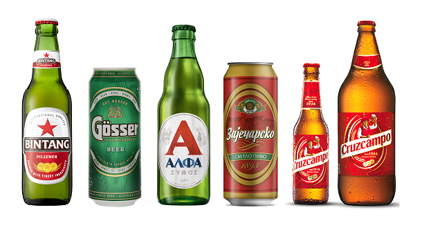 Heineken and USB will introduce international beer brands from Austria, Indonesia, Serbia, Spain, and Greece to the US market. 
