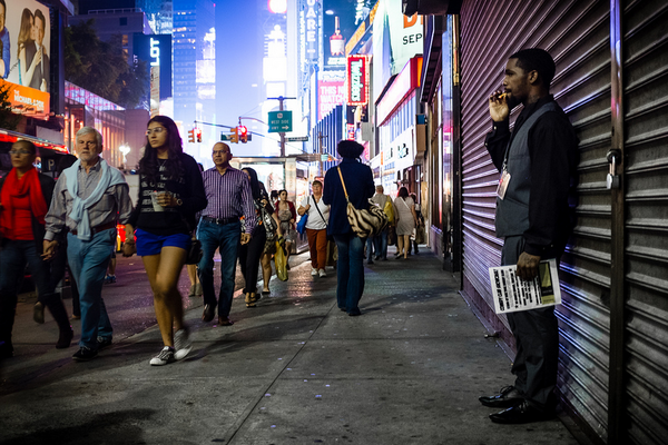Times Square: The US is becoming ever-more multicultural (Mel Schmidt/Flickr)