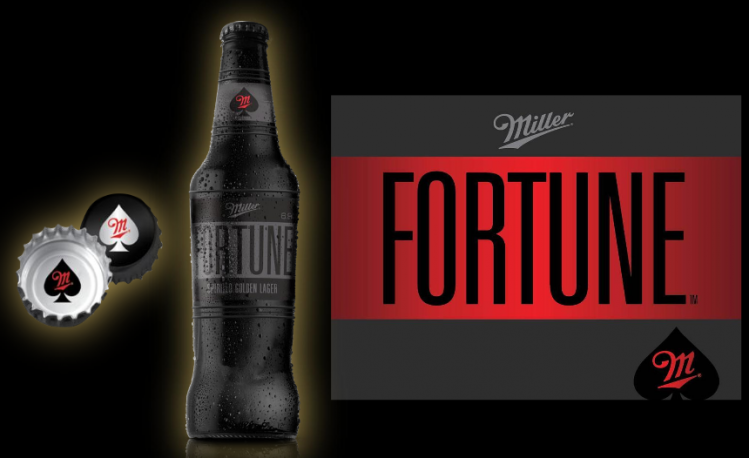 Miller Fortune: 'Brewed for more spirited nights. It’s undistilled, yet finishes smooth', according to Miller Coors