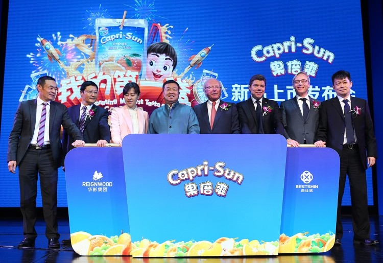 Capri-Sun and Reignwood Group celebrate the official China launch