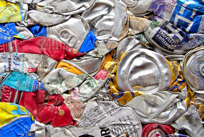 Ball Packaging is stressing the importance of using recycled cans to cut carbon emissions associated with production (Photo: Ishikawa Ken/Flickr)