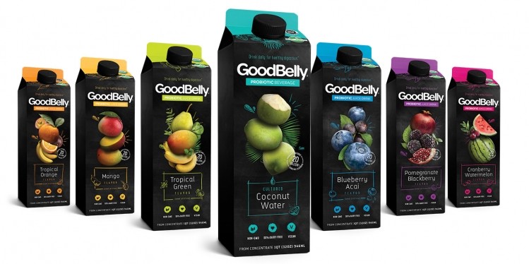 GoodBelly's probiotic juice drinks  Source: GoodBelly