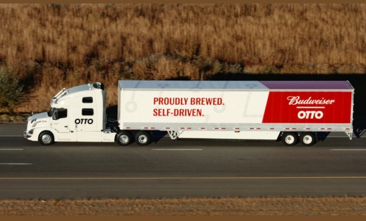 The self-driving truck covered 120 miles across Colorado. 