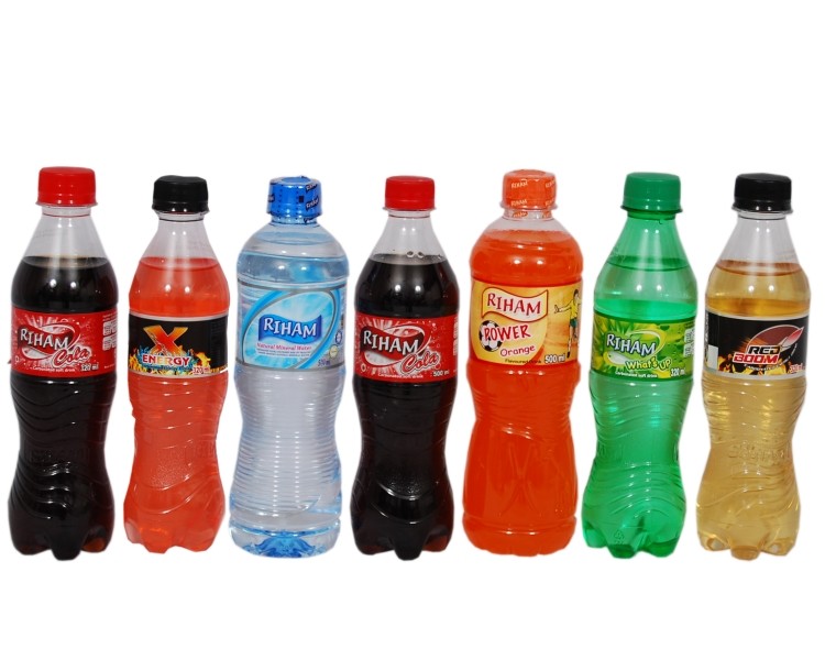 Uganda's Riham branded bottles