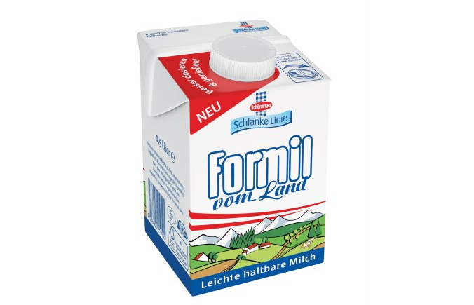 Austrian dairy Berglandmilch was first to adopt the Tetra Brik Aseptic 500 Edge carton.
