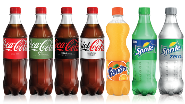 Coca-Cola HBC Sparkling brands. Picture: Coca-Cola HBC