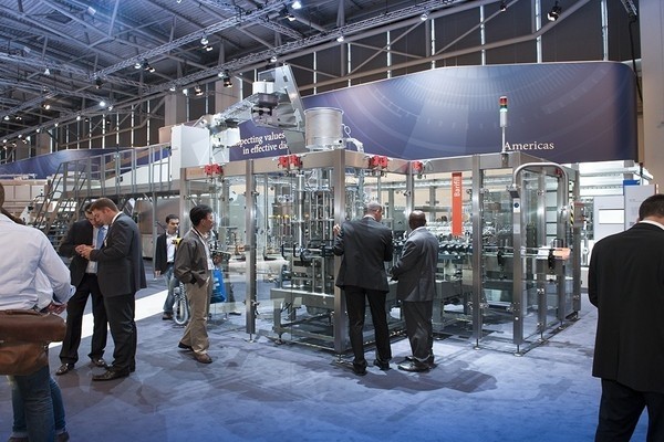 Krone's Kosme Barifill beer filler: A smaller-sized machine targeted at small to mid-tier breweries