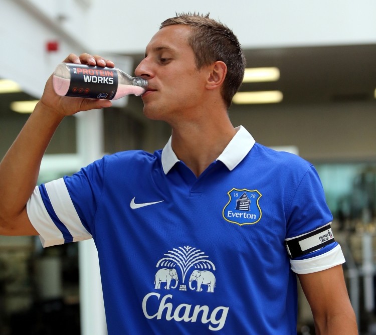 TPW worked with Everton players like Phil Jagielka in developing its recovery formulations