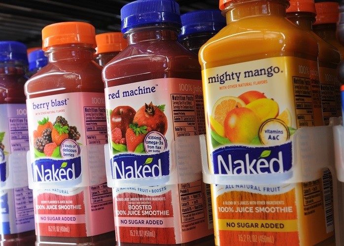 PepsiCo is turning its attention to healthier beverage options like its Naked cold-press juice line