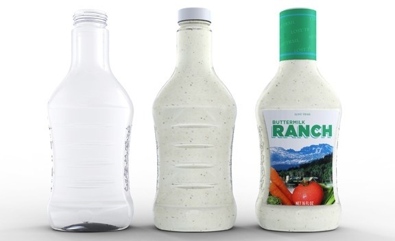 Amcor claims lightest 16oz PET salad dressing bottle in North America