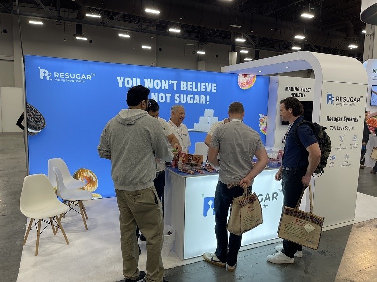 Resugar booth at Supply Side West 2
