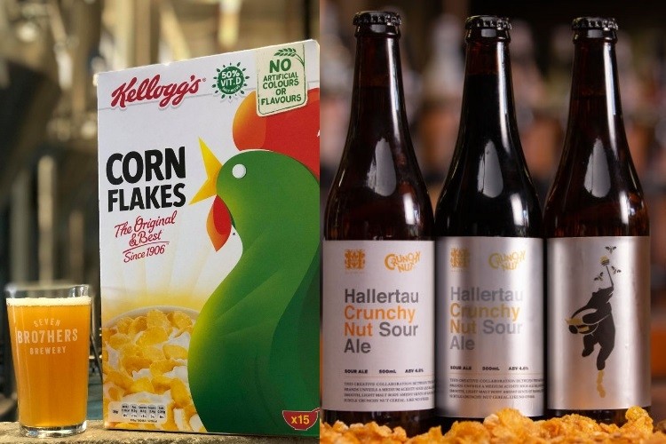 Kellogg's has used its iconic breakfast cereals to create two limited edition brews. Pics: Kellogg's