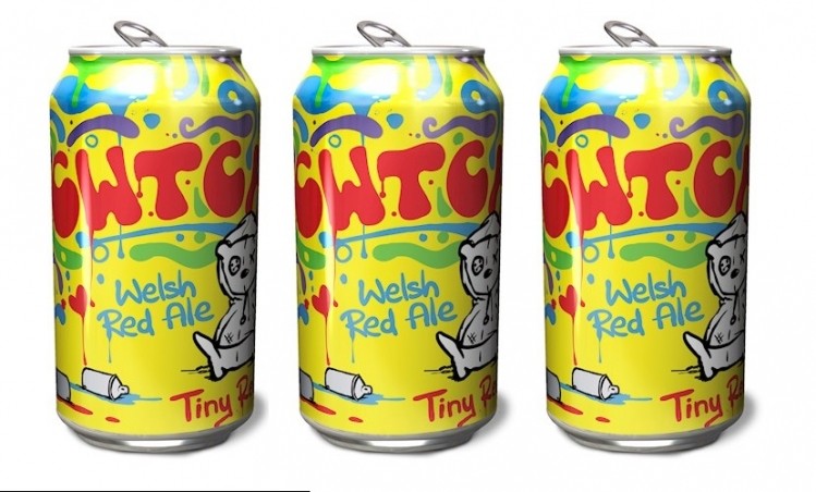 Tiny Rebel's Cwtch cans, which will all be changed by April (new version below). Pic: Tiny Rebel