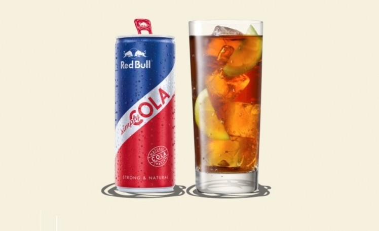 The simply cola flavor in the Organics by Red Bull line was first developed when the company launched in the 1987. 