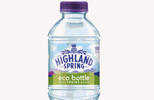 Highland Spring's new 'eco bottle'