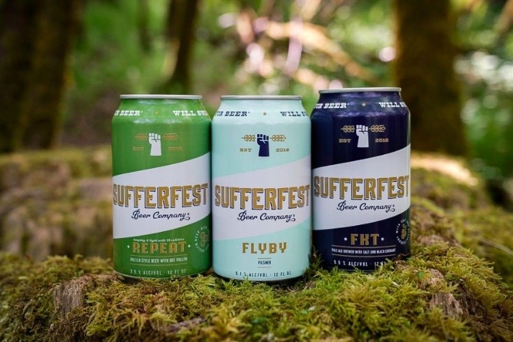 Sufferfest has scaled back on its lineup recently, downgrading from five beers to three, made with ingredients like bee pollen, sea salt and blackcurrant.