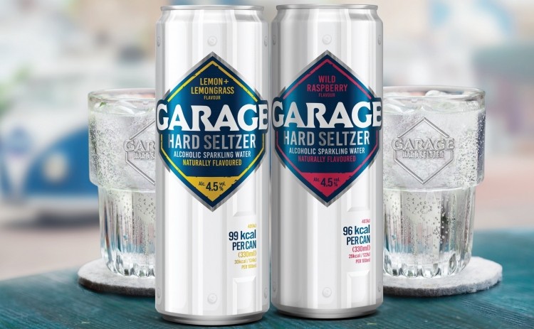 Garage Hard Seltzer launched in Norway in May. Pic:Carlsberg.