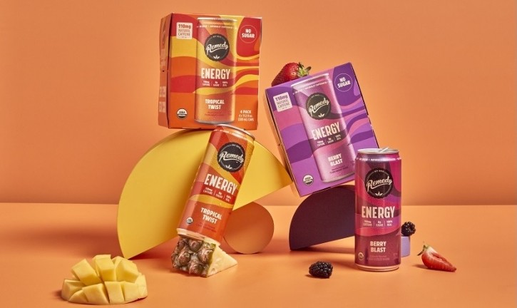 Remedy Drinks launches two new natural energy drinks. Pic: Remedy Drinks