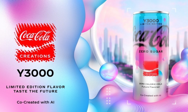 Coca-Cola's Y3000 envisions what the future could look - and taste - like. Pic: Coca-Cola