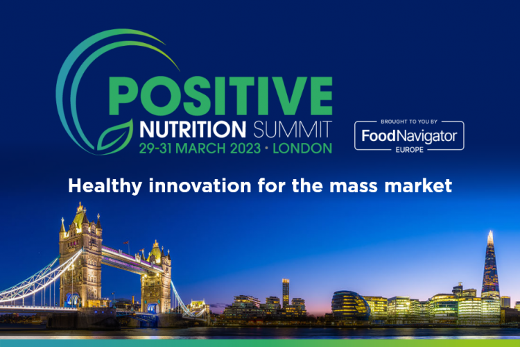 Join us at Positive Nutrition 2023 in central London 29-31 March