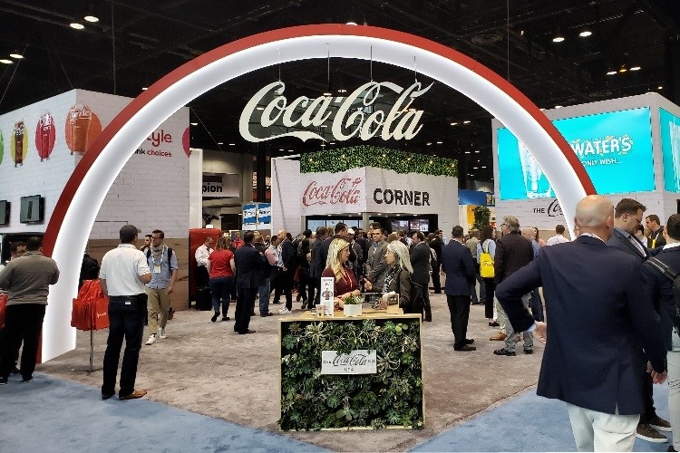 Coca-Cola's bubbler dispensers put an emphasis on 'craft, elevated' beverages with low sugar options. Pic: BeverageDaily