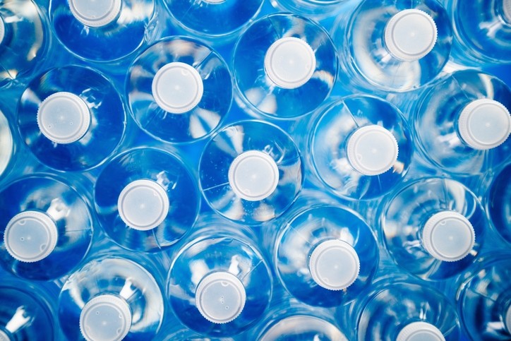 Bottled water: health concerns prompt healthy growth - but convincing consumers of its sustainability credentials will be a key challenge. Pic:getty/diegocervo
