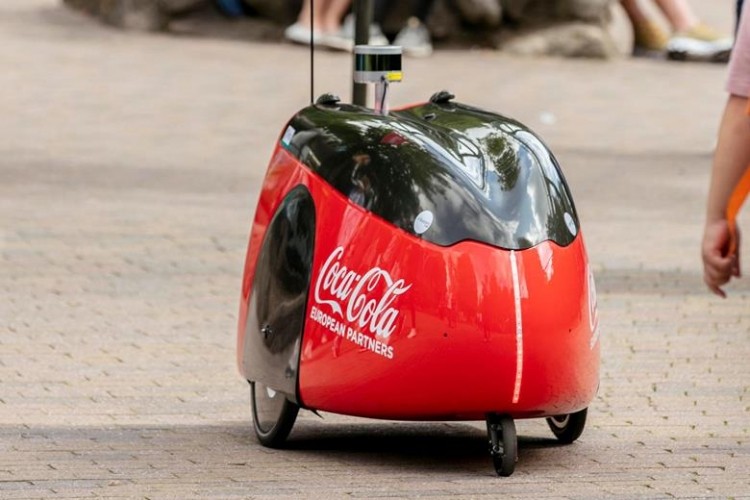 Coca-Cola trials robot deliveries at Alton Towers theme park