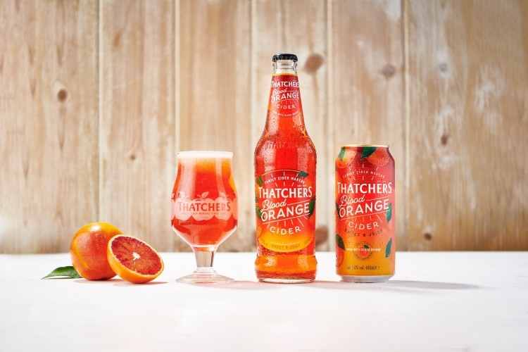Thatchers launches a blood orange cider to make the most of the trending flavor. Pic: Thatchers