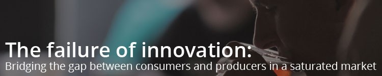 The failure of innovation: Bridging the gap between consumers and producers in a saturated market