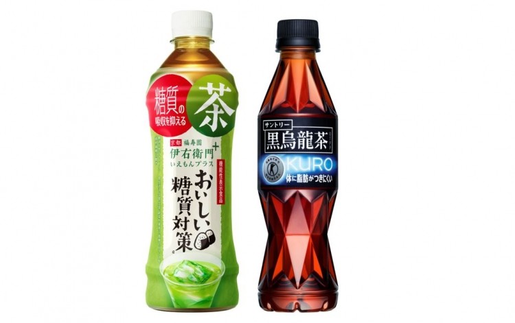 The new lemon plus drink is scheduled to launch in March, while the rebranded black oolong tea is available since February ©Suntory