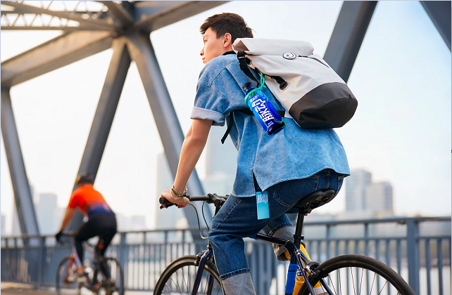 Danone China has launched Mizone Electrolyte + designed for active consumers or those who want to supplement their electrolyte requirements. ©Danone China 