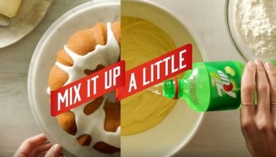 In the newly-launched campaign, 7UP is broadening its market reach as an ingredient staple for baking and cocktail mixing. 