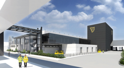 An artist's impression of Diageo's planned brewing investment at St James's Gate