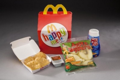 McDonald’s is looking at putting the How2Recycle Label on Happy Meal boxes. 