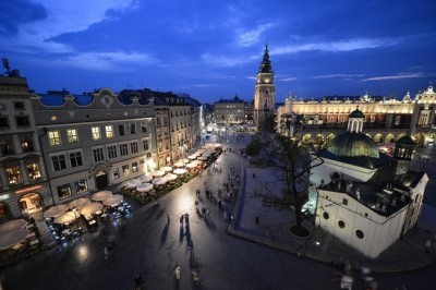Krakow market square, Poland