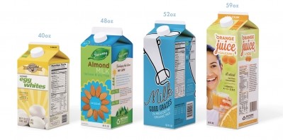 Evergreen Packaging launches 4 SmartPak carton sizes in the US.