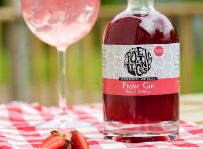 Finding its way into picnic baskets: Strawberries and Cream Picnic Gin