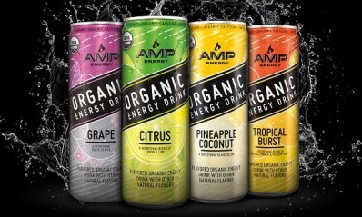 AMP Energy Organic will be exclusively sold at 7-Eleven stores throughout the US. 