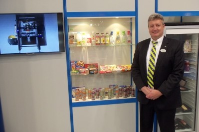Jeff Williams, CEO of Avure, at Anuga FoodTech 2015