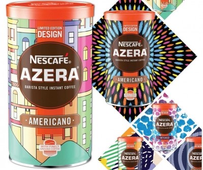 The limited edition Nescafé Azera tins. Picture: Crown.