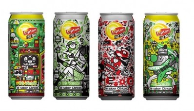 Lipton cans: taller and thinner, with enhanced graphics
