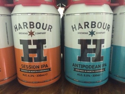 Harbour Brewery now sell craft beer in cans.