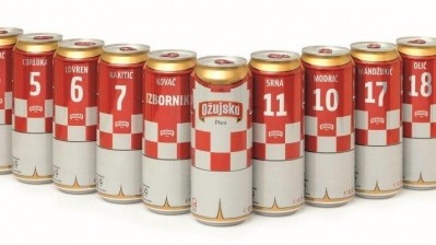 Ball has produced custom variable-printed cans for a Croation brewery's World Cup promotion.