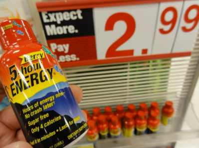 Study suggests 5-Hour Energy boost barely beats caffeine alone